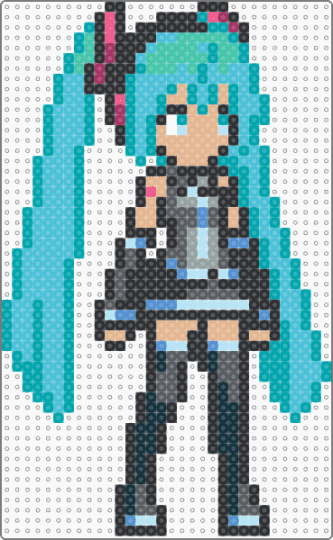 Hatsune Miku - anime, hatsune miku, light blue, teal, vocaloid