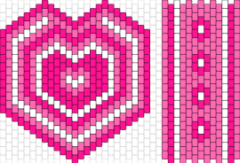 Heart Panel - heart,love,valentines,pink