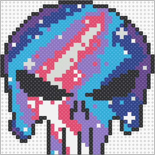 Galaxy - blue,light blue