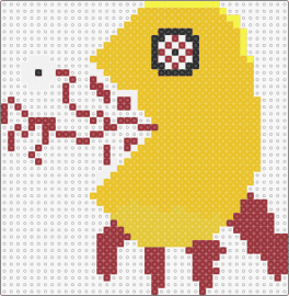 Pac-man - pacman,namco,arcade,video game,creepy,spooky,character,yellow