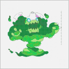 Gasboom - gasboom,pokemon,fakemon,character,gaming,gooey,green