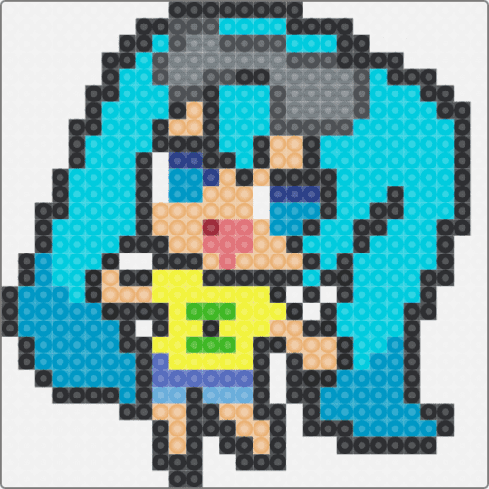 Brazillian Miku - white,gray,light blue,orange,miku,vocaliod,brazil,tan,summer,glasses,cute,kawaii