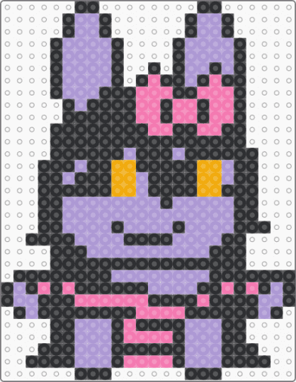 Transfem Jax Perler - jax, pink, tadc, the amazing digital circus