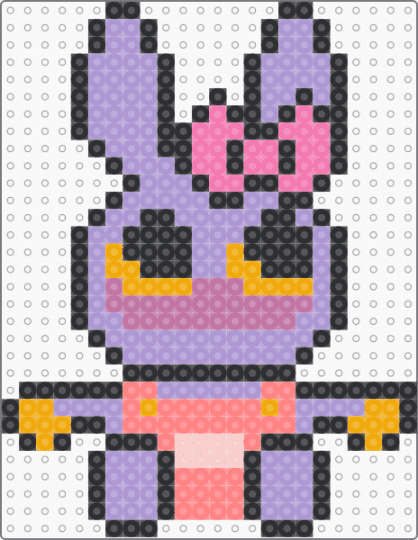 Jax with Ribbit’s bow - jax, pink, ribbit, tadc, the amazing digital circus