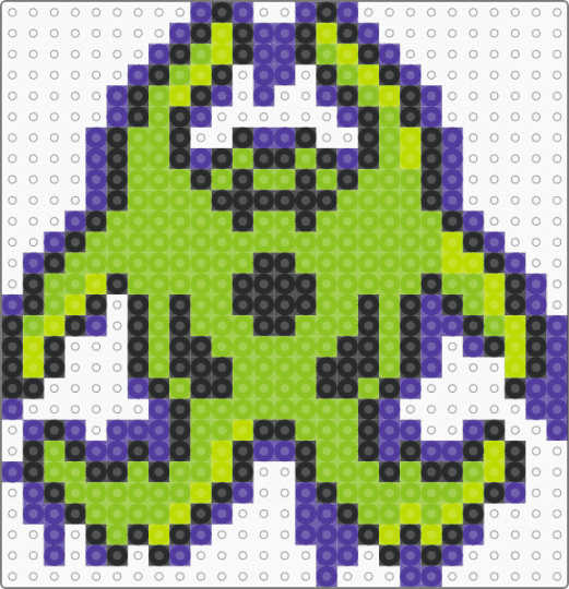 biohazard - green,purple