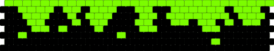 Dripping Toxic Cuff ( Peyote ) - green,black