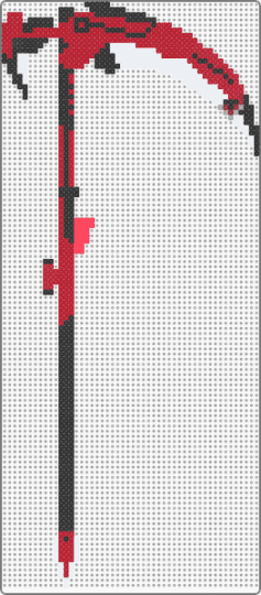 crescent rose - red