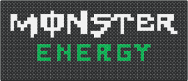 monster - monster,energy,sign,logo,drink,black,white,green