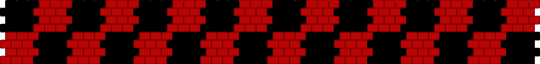 checker belt - red,black