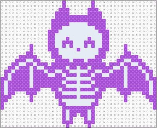 neon purple skeletal bat - purple, white