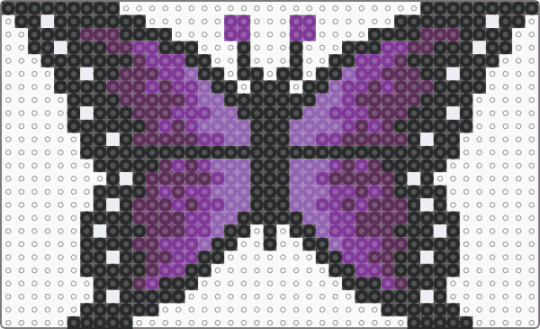 purple fire butterfly - pink