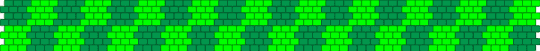 checker creeper belt - green