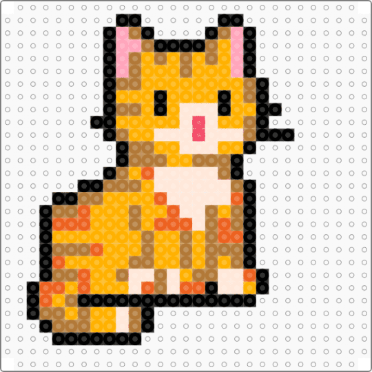 Cat_V1 - orange, tan
