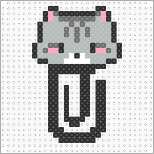Cat_mark1 - beige, black