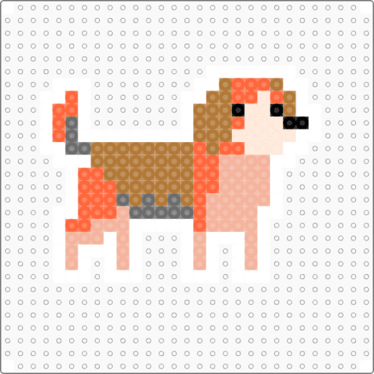 Beagle - beige, orange, tan