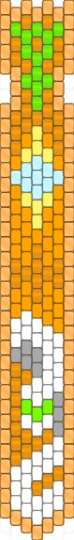 Hermes inspired tie - orange