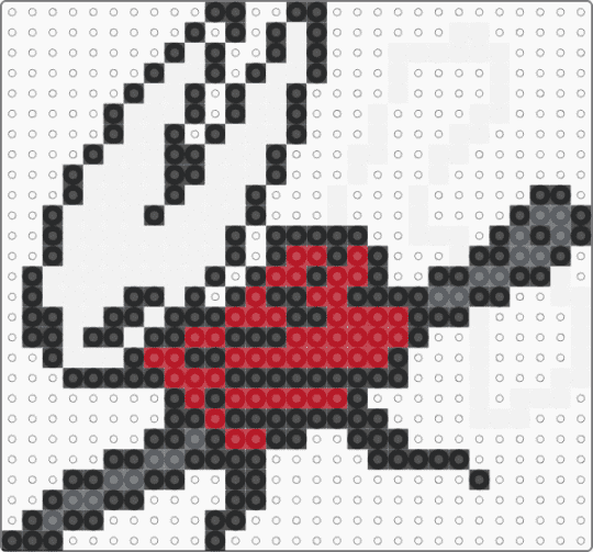 Hornet - gray, red, white
