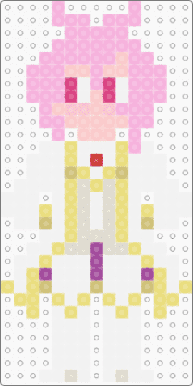 Asmodeus from Welcome to Demon School Iruma-Kun - anime, beige, pink, welcome to demon school iruma, white, yellow
