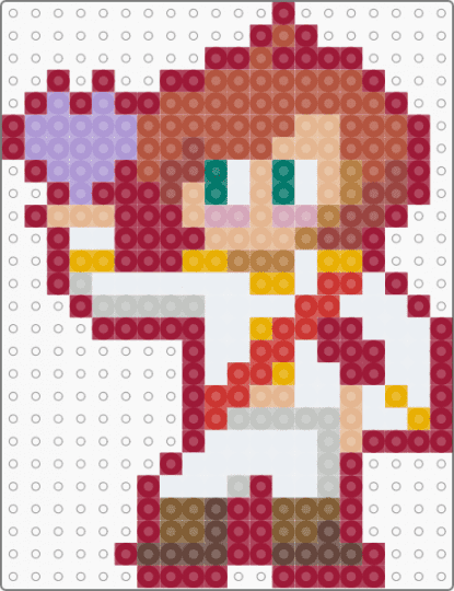 Roman Blowing a Kiss - beige, character, fanart, red, sanders sides