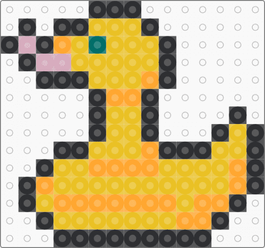 Yellow Snake - orange, yellow
