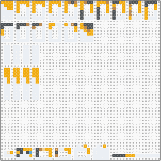 Minecraft 3D Cat - cat, minecraft, orange, purple, white