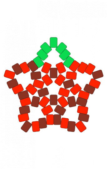 Strawberry star - challenge of the day, cotdfruit, fruit, red, strawberry