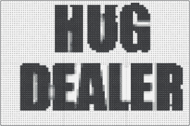 hug dealer - hug,sign,text,bold,black