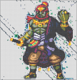 ganondec9 - ganondorf,legend of zelda,character,video game,green