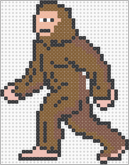 Bigfoot - bigfoot, cryptid, sasquatch, tan
