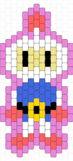 Wonky little guy (Bomberman) - blue, bomb, pink