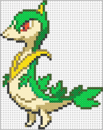 Servine 🌿🐍 - beige, gold, green