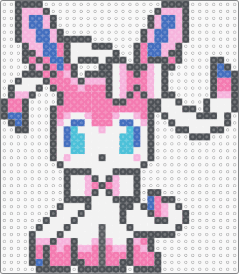 Sylveon 💞 - gray,pink