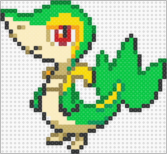 Snivy 🍃💚 - beige, green