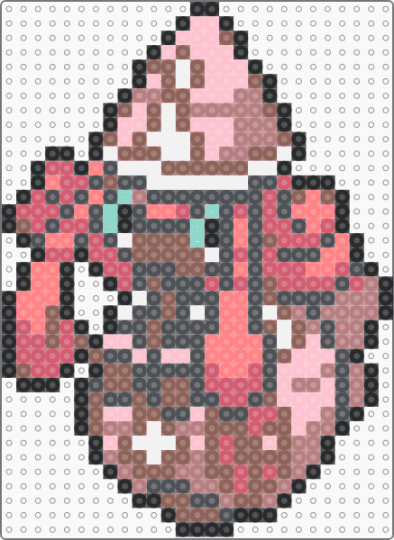 Tapu Lele 🌸✨ - gray, red, tan