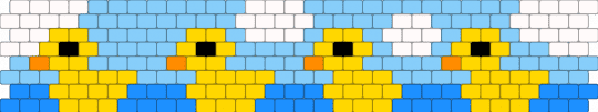 Duckies!! :3 - yellow,light blue