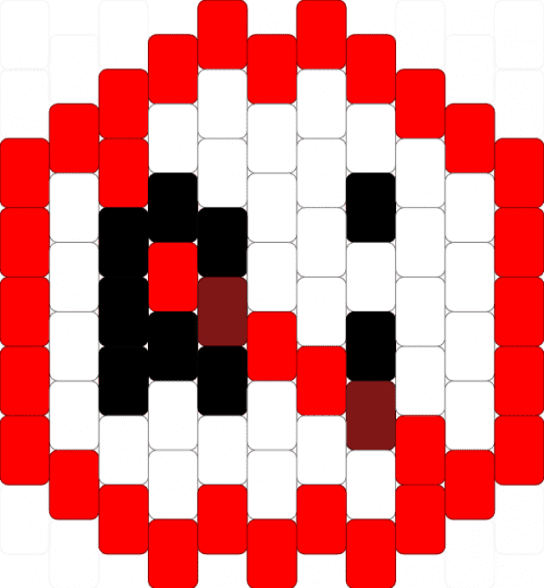 Anti Ai badge thing - ai, anti ai, no ai, red