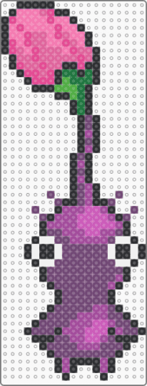 Purple Pikmin - nintendo, pikmin, pink, purple, purple pikmin, video game