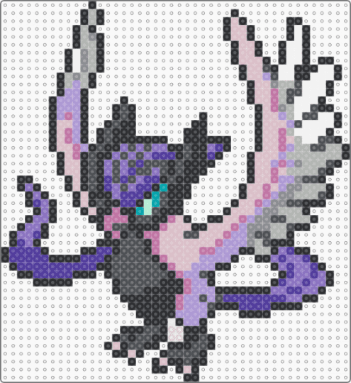 Galarian Articuno - articuno, beige, black, colorful, galarian, galarian articuno, generation 8, generation viii, pokemon, purple