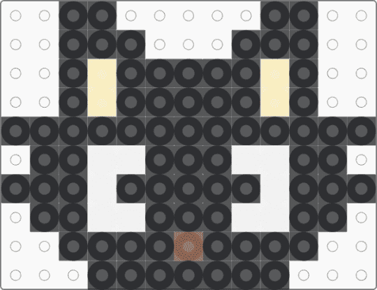 Chococat - beige, black, white