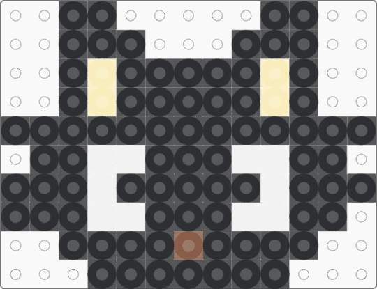 Chococat - beige, black, white