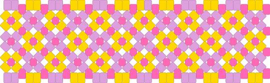 Jax X Base Cuff :3 - cartoon, character, jax, kandi cuff, kandicuff, pink, tadc, tv show, xbase, yellow