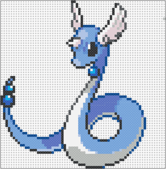 muoks dragonair - blue,light blue
