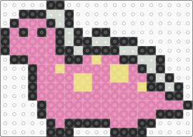 Small Pink Dinosaur - pink