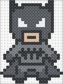 Batman - batman,dark knight,superhero,chibi,dc,comic,character,black,gray