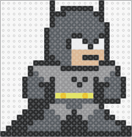 Batman 2 - batman,dark knight,superhero,chibi,dc,comic,character,black,gray