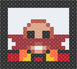 Dr. Eggman Coaster - dr eggman,sonic the hedgehog,sega,video game,coaster,black,red,white