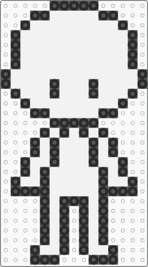 Character base - black, white