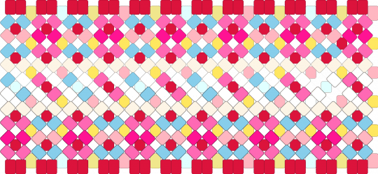 Goromi X base - red,pink