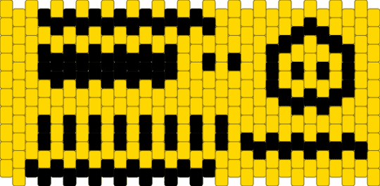 murder drones arm band thing - black, yellow