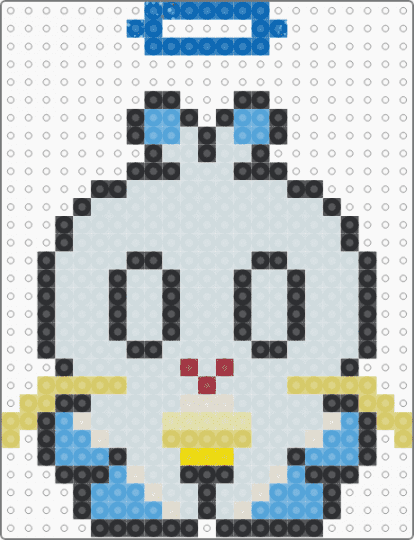hero chao with wings - chao, character, hero chao, light blue, sega, sonic, sonic adventure 2, sonic the hedgehog, video game, white, yellow